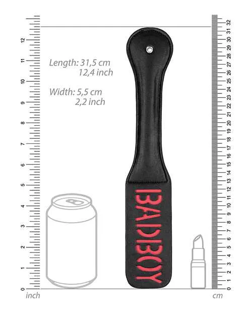 Anal Ouch Ouch Paddle Bad Boy Black Anal Ouch Ouch Paddle Bad Boy Black