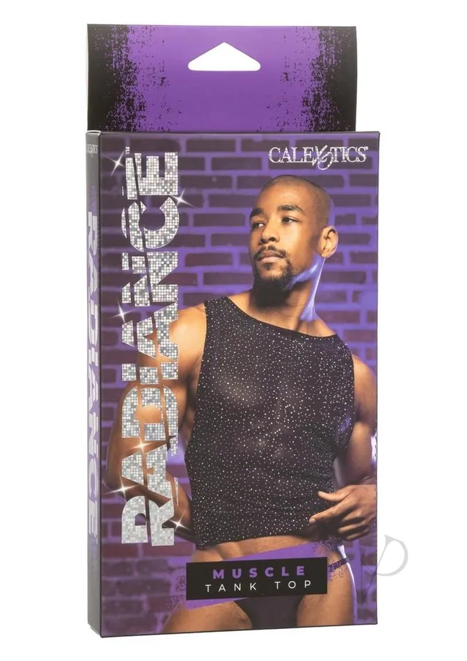 Anal Radiance Radiance Muscle Tank Top Black