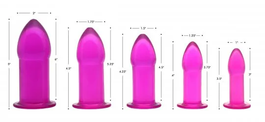 Anal Trinity Vibes 5 Piece Anal Trainer Set