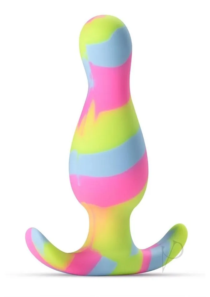 Avant Avant Kaleido Lime Silicone Anal Plug Multicolor Male Sex Toys Avant Avant Kaleido Lime Silicone Anal Plug Multicolor Male Sex Toys
