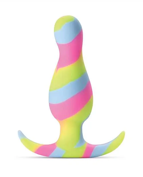 Avant Avant Kaleido Lime Silicone Anal Plug Multicolor Male Sex Toys Avant Avant Kaleido Lime Silicone Anal Plug Multicolor Male Sex Toys