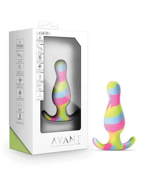 Avant Avant Kaleido Lime Silicone Anal Plug Multicolor Male Sex Toys Avant Avant Kaleido Lime Silicone Anal Plug Multicolor Male Sex Toys