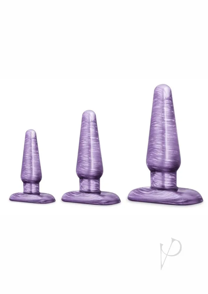 B Yours B Yours Anal Trainer Kit Purple Swirl Anal