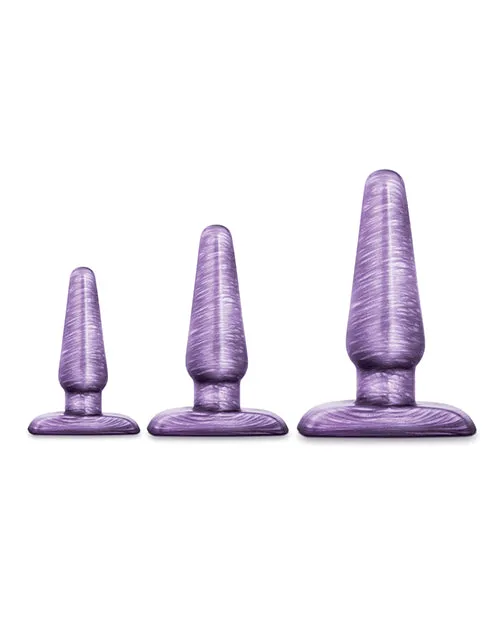 B Yours B Yours Anal Trainer Kit Purple Swirl Anal