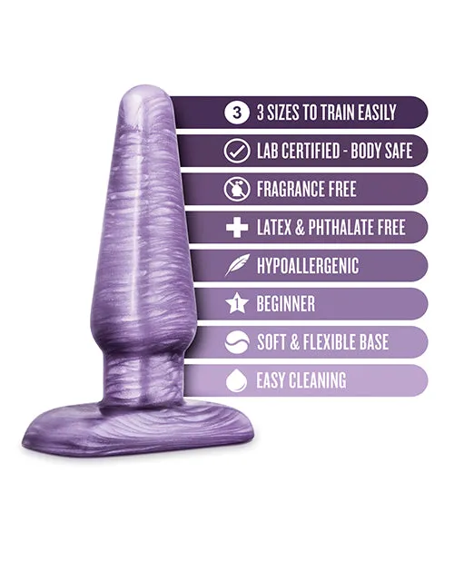 B Yours B Yours Anal Trainer Kit Purple Swirl Anal