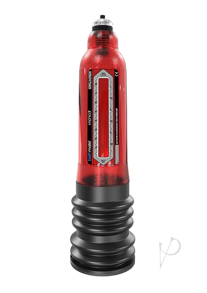 Bathmate Male Sex Toys Hydro7 Penis Pump Red