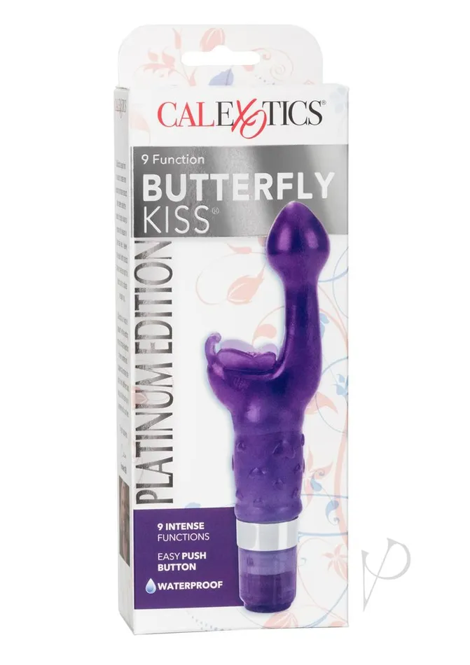 Butterfly Kiss Platinum Edition Vibrator Purple Butterfly Kiss Vibrators