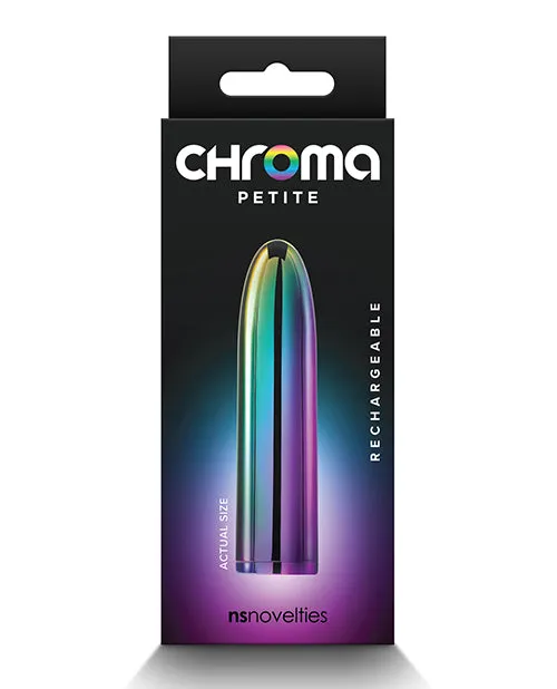 Chroma Petite Bullet Rechargeable Vibrator Multicolor Chroma Female Sex Toys Chroma Petite Bullet Rechargeable Vibrator Multicolor Chroma Female Sex Toys