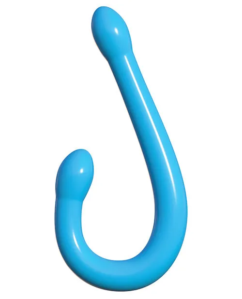 Classix Double Whammy Double Dildo 1725in Blue Classix Dildos