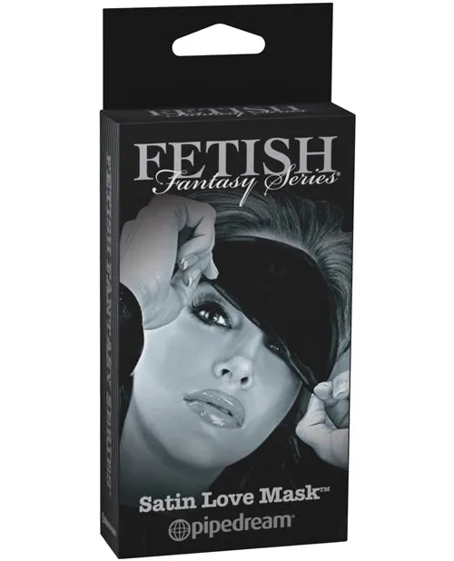Couples Fetish Fantasy Series Limited Edition Satin Love Mask Black Fetish Fantasy Series Limited Edition