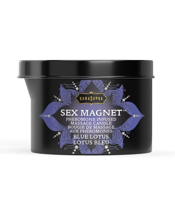Couples Kama Sutra Kama Sutra Sex Magnet Blue Lotus Candle With Pour Spout 6oz Couples Kama Sutra Kama Sutra Sex Magnet Blue Lotus Candle With Pour Spout 6oz