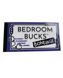 Couples SimpleeDiscreet Bedroom Bondage Bucks 30 Coupon Book