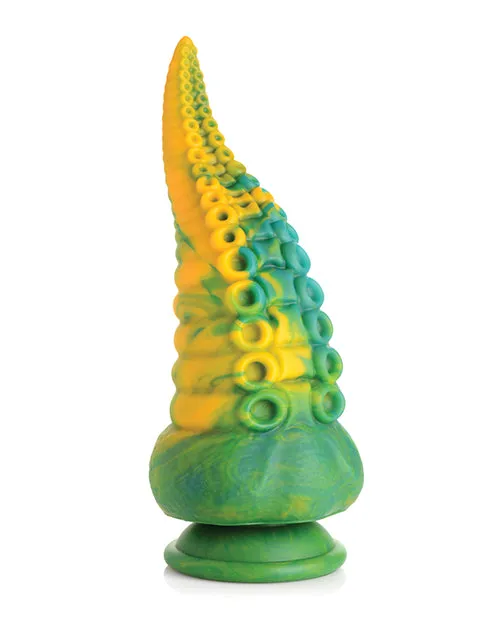 Creature Cocks Dildos Creature Cocks Monstropus Tentacled Monster Silicone Dildo GreenYellowBlue