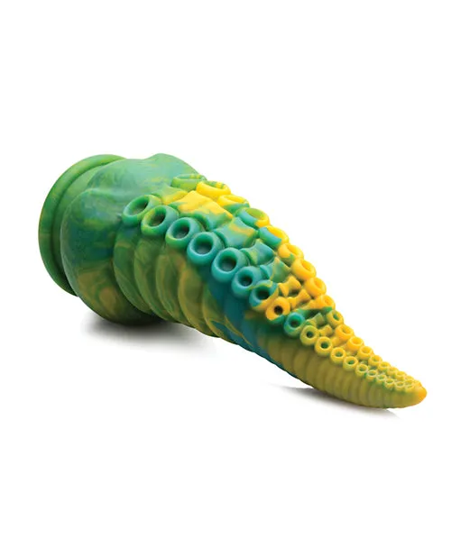 Creature Cocks Dildos Creature Cocks Monstropus Tentacled Monster Silicone Dildo GreenYellowBlue
