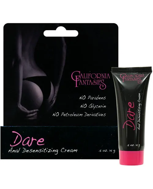Dare To Be Bare Anal Dare Anal Desensitizing Cream 5 oz Tube Boxed Dare To Be Bare Anal Dare Anal Desensitizing Cream 5 oz Tube Boxed