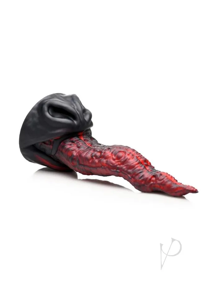 Dildos Creature Cocks Creature Cocks Dragon Tongue Silicone Dildo BlackRed Dildos Creature Cocks Creature Cocks Dragon Tongue Silicone Dildo BlackRed