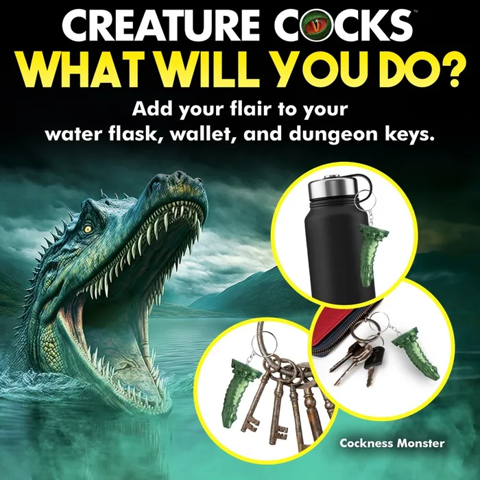 Dildos Creature Cocks Creature Cocks Mini Dildo Keychain