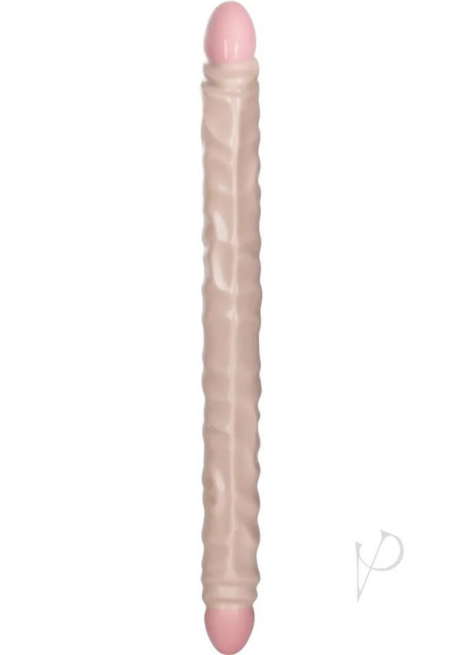 Dildos Lifelike Dongs Slim Jim Duo Veined Super Slim Double Dildo 17in Vanilla Dildos Lifelike Dongs Slim Jim Duo Veined Super Slim Double Dildo 17in Vanilla
