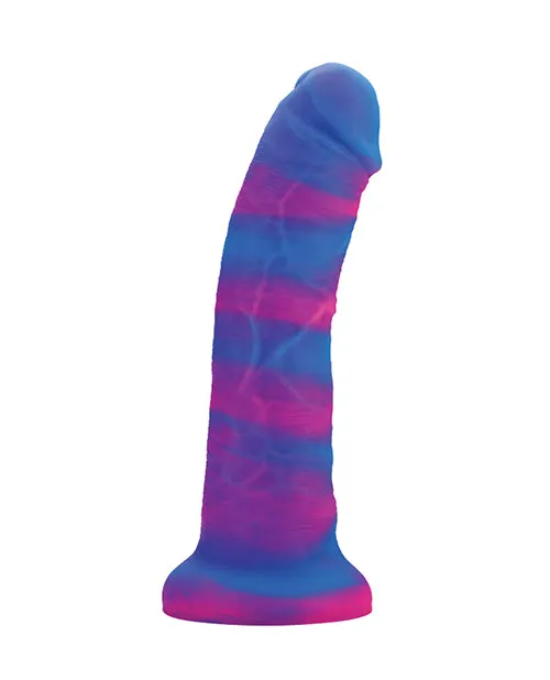 Dildos Nobu Nobu Rainbow 8 Dildo wSuction Cup Cosmic
