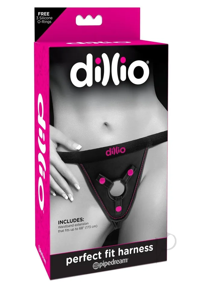 Dillio Perfect Fit Harness BlackPink Dillio Anal