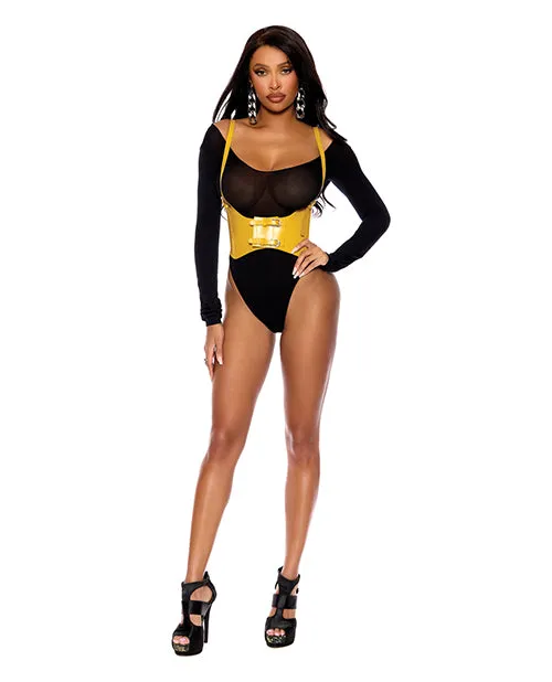 Elegant Moments Leather Harness wAdjustable Buckle Straps and Front Velcro Buckle Closure Yellow 32 Female Sex Toys Elegant Moments Leather Harness wAdjustable Buckle Straps and Front Velcro Buckle Closure Yellow 32 Female Sex Toys
