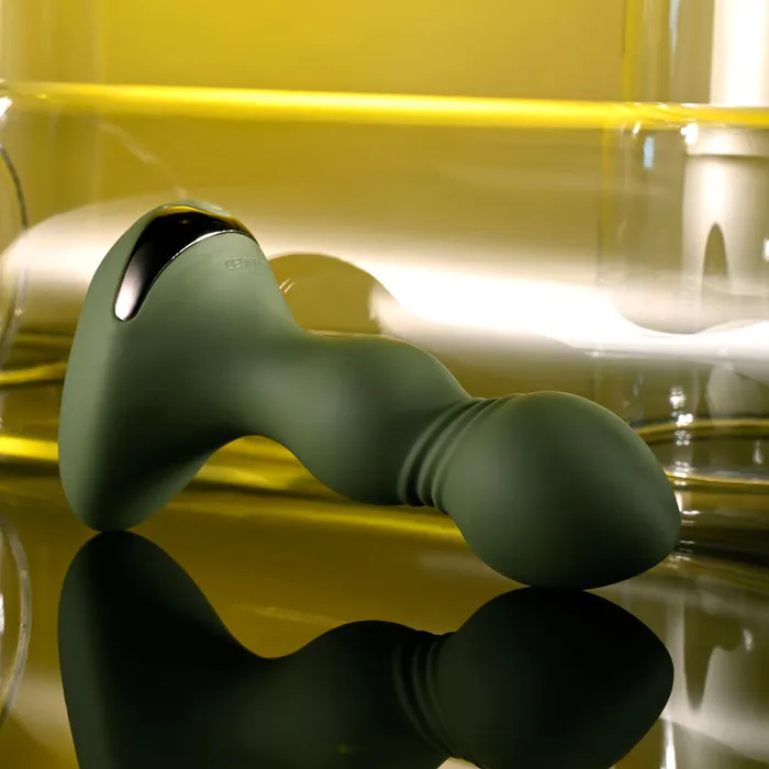 Evolved Anal Evolved Lieutenant Green Vibrating Butt Plug