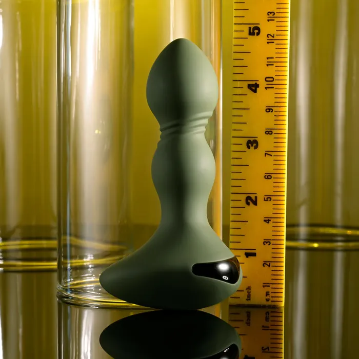 Evolved Anal Evolved Lieutenant Green Vibrating Butt Plug