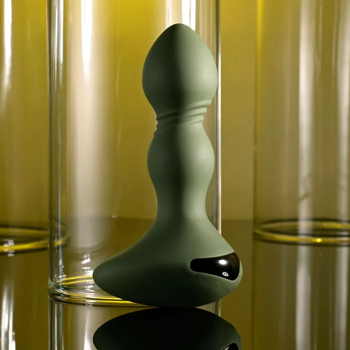 Evolved Anal Evolved Lieutenant Green Vibrating Butt Plug