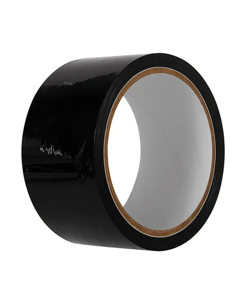 Evolved Bondage Tape 65ft Black Anal