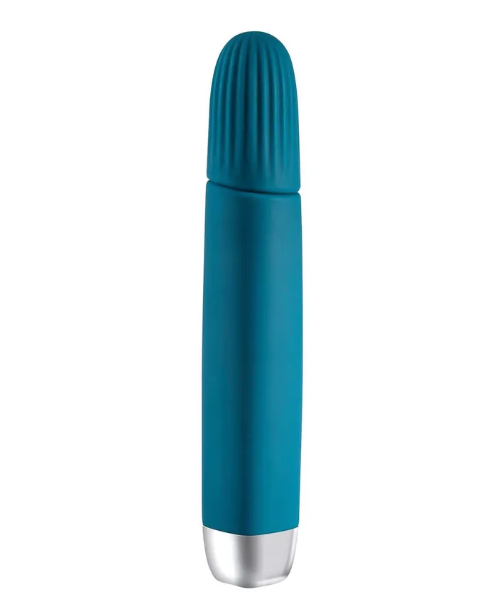 Evolved Super Slim Wand Teal Evolved Vibrators Evolved Super Slim Wand Teal Evolved Vibrators