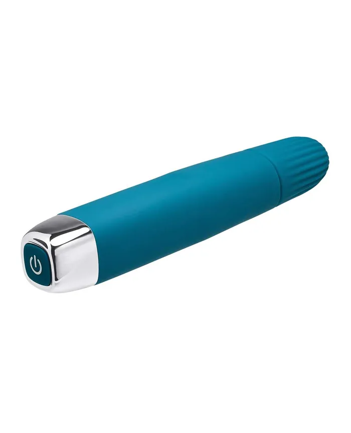 Evolved Super Slim Wand Teal Evolved Vibrators Evolved Super Slim Wand Teal Evolved Vibrators