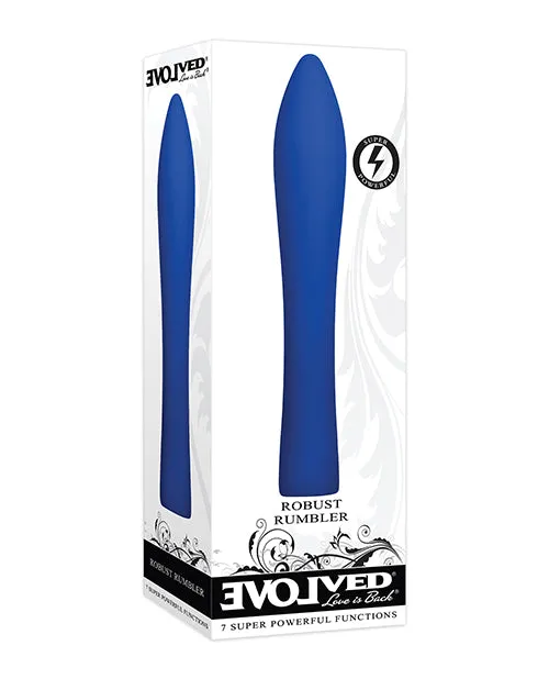 Evolved Vibrators Evolved Robust Rumbler Blue Evolved Vibrators Evolved Robust Rumbler Blue