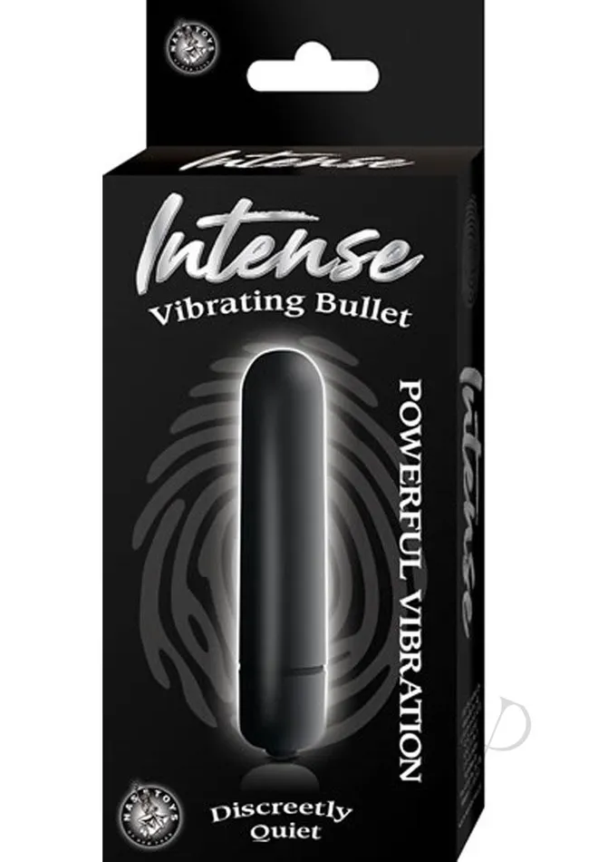 Female Sex Toys Intense Intense Vibrating Bullet Black