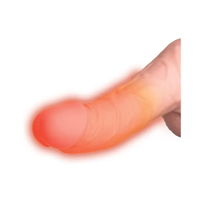 Female Sex Toys Pipedream King Cock Plus 65 Thrusting Realistic Dildo with Balls