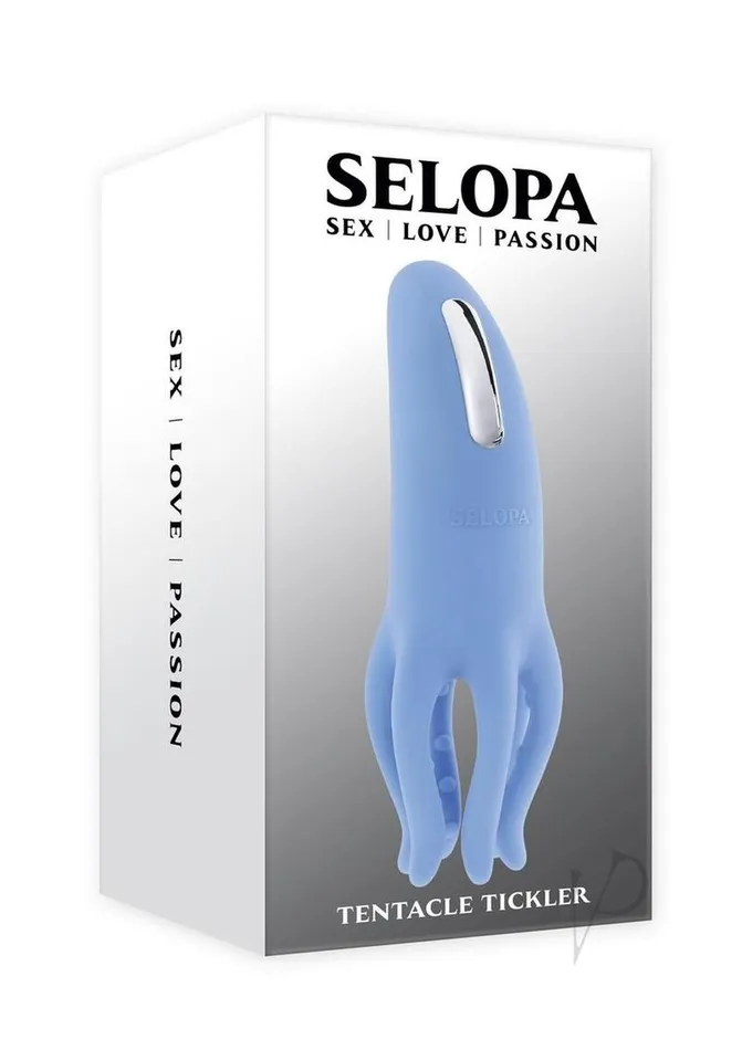 Female Sex Toys Selopa Tentacle Tickler Rechargeable Silicone Clitoral Stimulator Blue Selopa Female Sex Toys Selopa Tentacle Tickler Rechargeable Silicone Clitoral Stimulator Blue Selopa