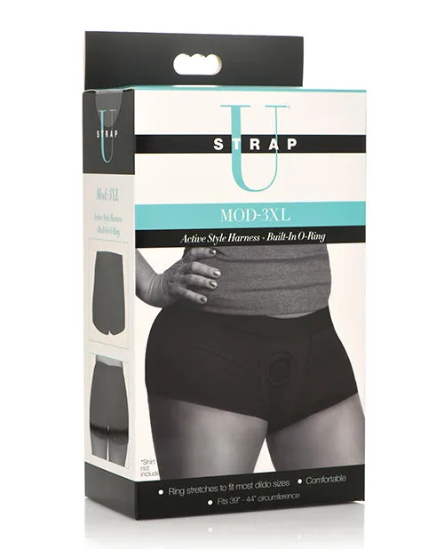 Female Sex Toys Strap U Strap U Mod Active Style Harness Built In O Ring XXXLarge Black