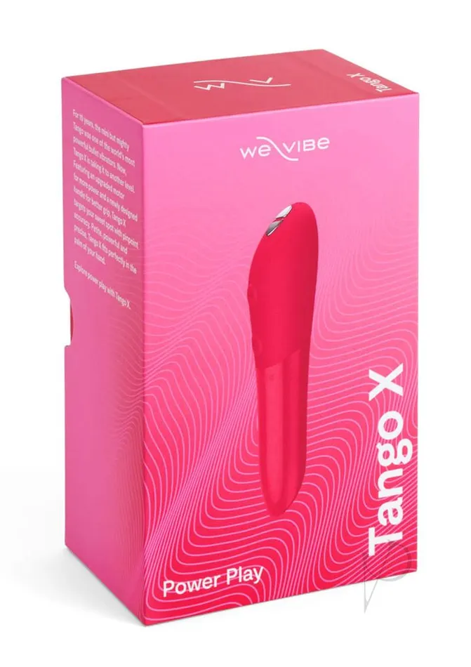 Female Sex Toys We Vibe WeVibe Tango X Rechargeable Clitoral Mini Bullet Vibrator Cherry Red Female Sex Toys We Vibe WeVibe Tango X Rechargeable Clitoral Mini Bullet Vibrator Cherry Red