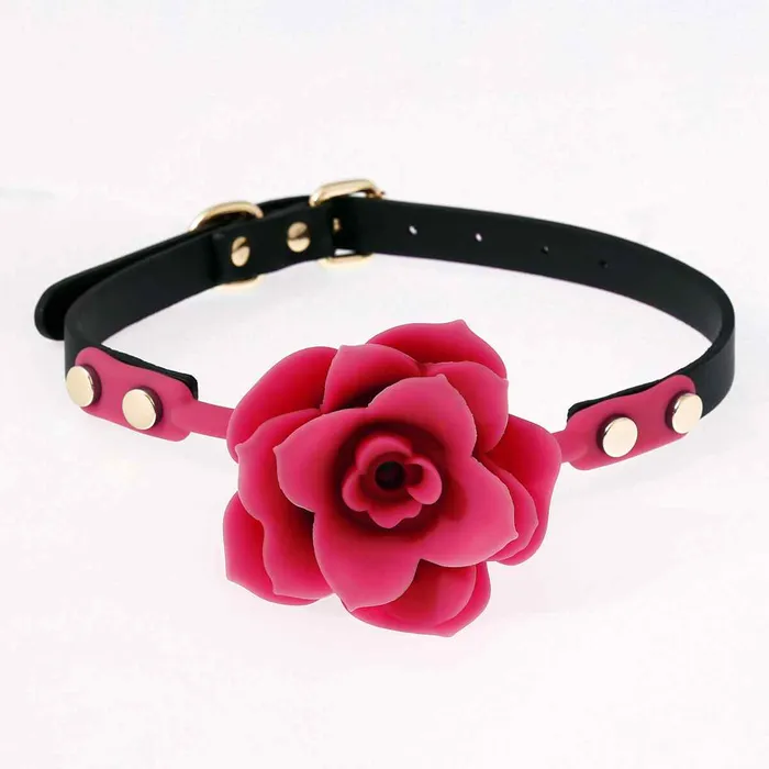 Female Sex Toys Wild Night Fantasies Adjustable Silicone Flower Gag