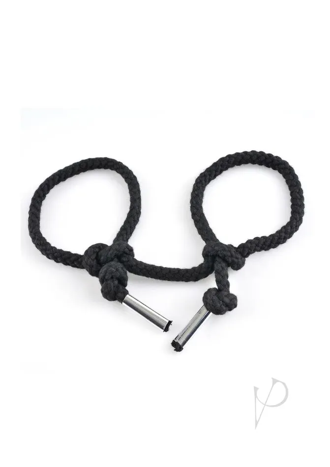 Fetish Fantasy Series Silk Rope Bondage Set Black Fetish Fantasy Series Couples Fetish Fantasy Series Silk Rope Bondage Set Black Fetish Fantasy Series Couples