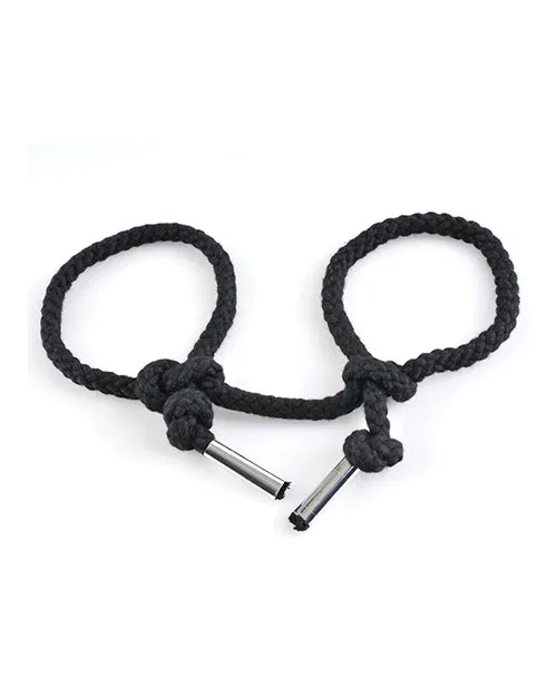 Fetish Fantasy Series Silk Rope Bondage Set Black Fetish Fantasy Series Couples Fetish Fantasy Series Silk Rope Bondage Set Black Fetish Fantasy Series Couples