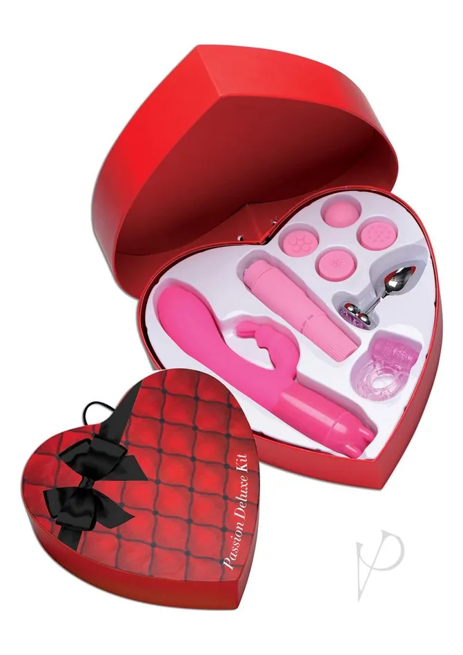 Frisky Passion Deluxe Kit 4pc Pink Frisky Vibrators