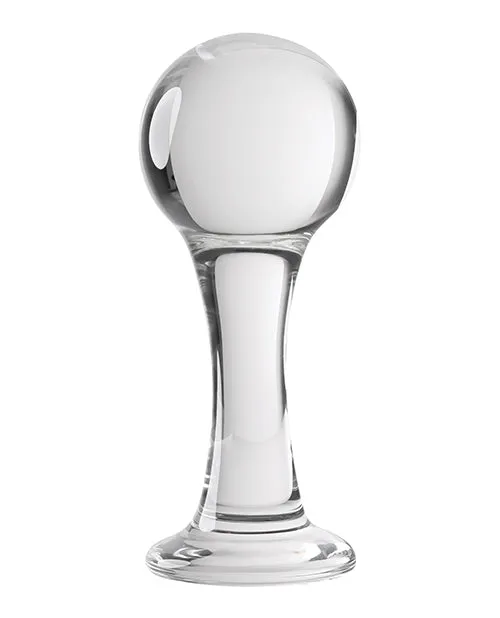 Gender X Gender X The Baller Glass Anal Plug Clear Anal