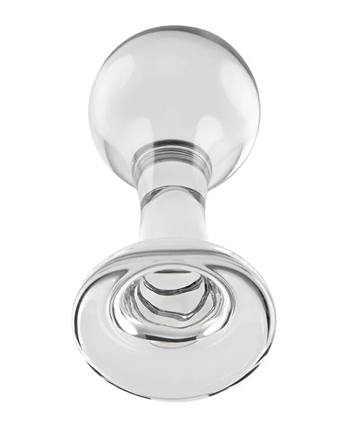 Gender X Gender X The Baller Glass Anal Plug Clear Anal