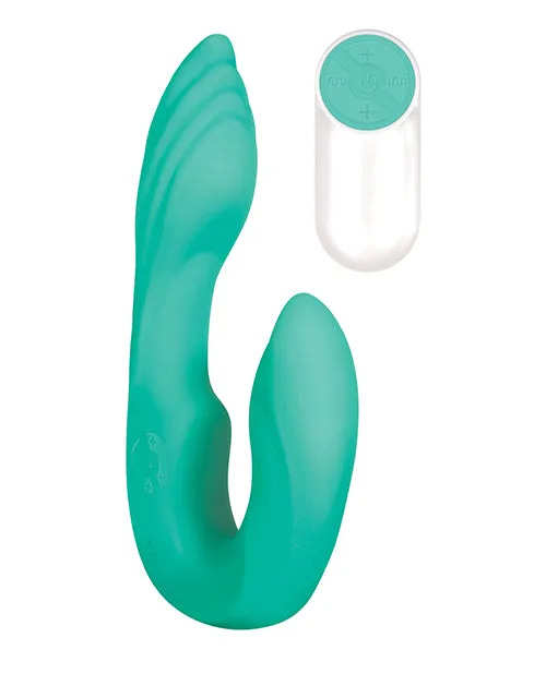 Gender X Vibrators Gender X Strapless Seashell Teal Gender X Vibrators Gender X Strapless Seashell Teal