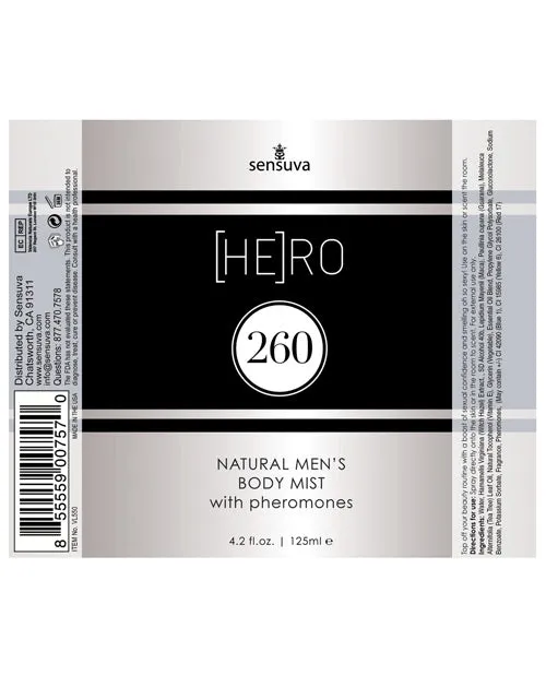 Hero 260 Female Sex Toys Hero 260 Natural Mens Body Mist with Pheromones 42oz Spray Hero 260 Female Sex Toys Hero 260 Natural Mens Body Mist with Pheromones 42oz Spray