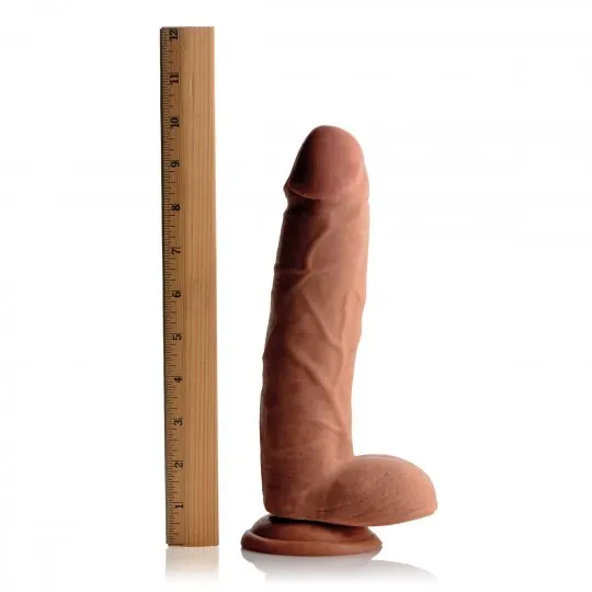 Hugo Latin SkinTech Realistic 9 Inch Dildo TrueTouch Anal