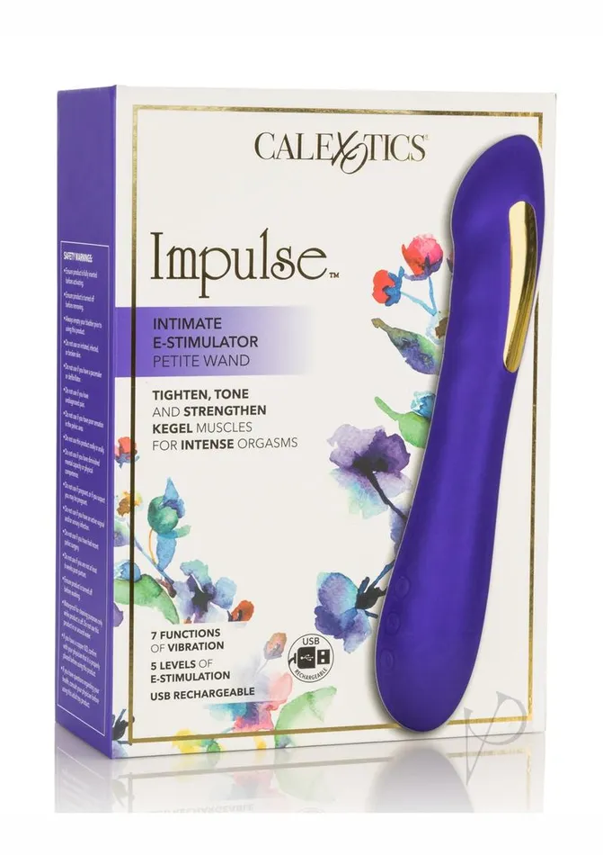 Impulse Female Sex Toys Impulse Intimate EStimulator Petite Wand Rechargeable Silicone Vibrating Massager Purple Impulse Female Sex Toys Impulse Intimate EStimulator Petite Wand Rechargeable Silicone Vibrating Massager Purple