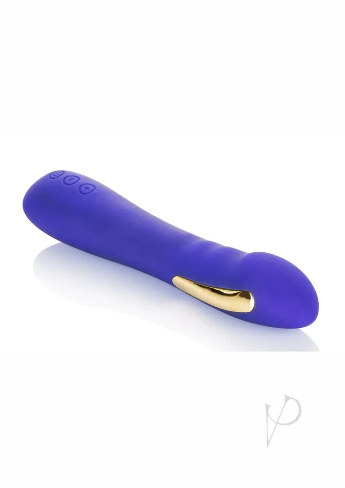 Impulse Female Sex Toys Impulse Intimate EStimulator Petite Wand Rechargeable Silicone Vibrating Massager Purple