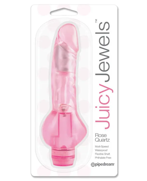 Juicy Jewels Rose Quartz Vibrator Pink Juicy Jewels Vibrators
