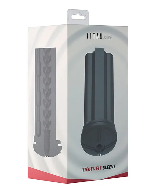 Kiiroo Anal Kiiroo Titan Sleeve Tight Fit Black Kiiroo Anal Kiiroo Titan Sleeve Tight Fit Black